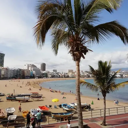 Mariposa Blanca, En 1ª Linea De Playa 아파트 라스팔마스