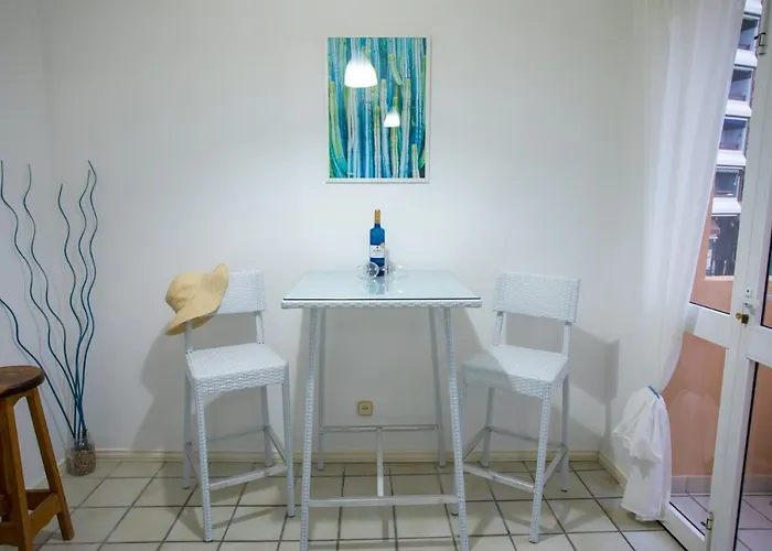 아파트 Mariposa Blanca, En 1ª Linea De Playa 라스팔마스